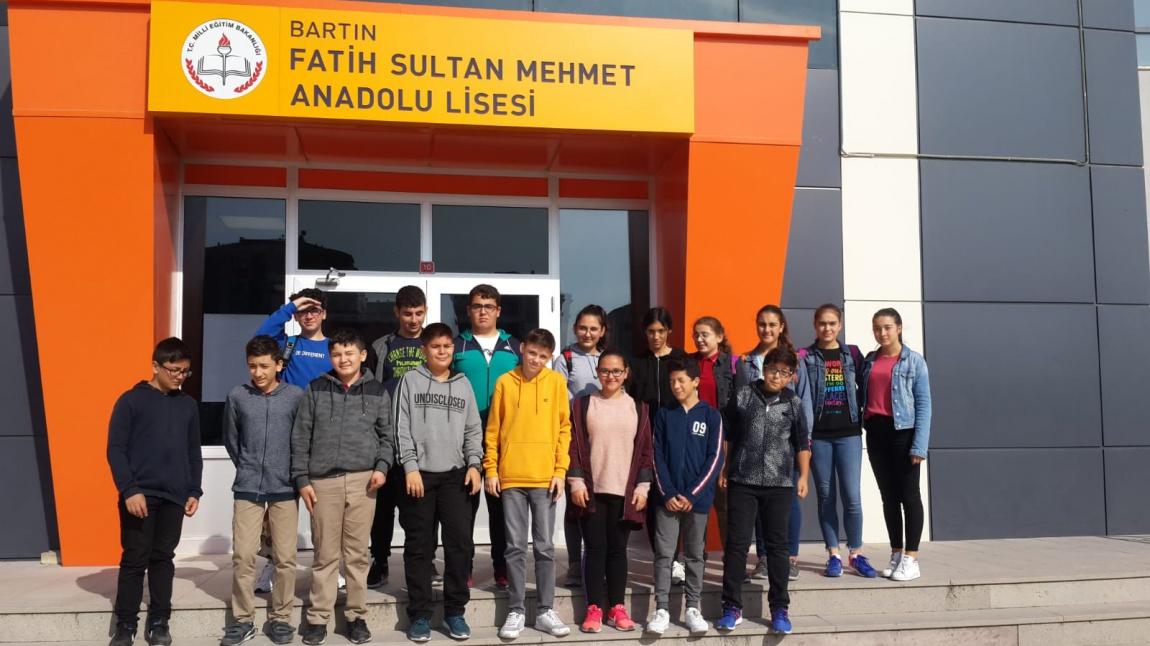 Amasra-Fatih Sultan Mehmet Ortaokulu okulumuzu ziyaret etti